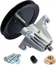 boeray N Lawn Mower Spindle Assembly for MTD 918-05078 618-05078 918-05078A ST-S46 Cub Cadet RZT-S46 CP 30-8024 Stens 285-167 80-11-798 with 4 Tapped Bolts