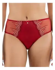 [Parfait] Pearl French Cut High Waist Brief in Rio Red