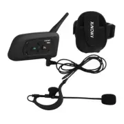 4-Way Wireless Headset Blueooth Intercom Headphone Earhook for Football Handball