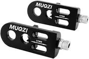 yuksok 2Pcs Bike Chain Tensioner Chain Tightener Lightweight, Bicycle Chain Stabilizer Single Speed Adjuster for Mountain Road Bikes