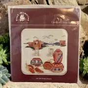 Cross Stitch Kit Switch Plate Cover Pueblo Pottery Fond Memories Southwest Light