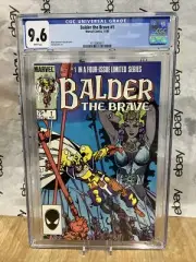 Balder the Brave 1 cgc 9.6 Marvel 1985 1st solo series WHITE pgs NM MINT Thor