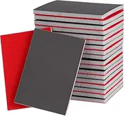 Holibanna 3000 Grit Soft Sanding Blocks Set 20 Pcs Sandpaper Pads for Automotive Wood Metal Polishing Wet or Dry Fine Grit Sanding Sponge