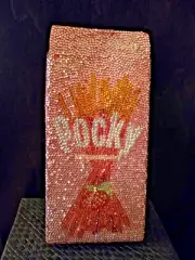 RACHAEL TARRAVECHIA Swarovski Strawberry Pocky Pop Art Piece 2020