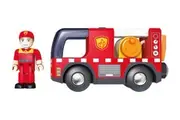Hape: Fire Truck with Siren - Vehicle Playset