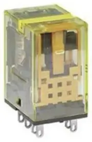 Idec Non-Latching Relay Plug In, 110V dc Coil, 10 A - RU2S-D110 DPDT