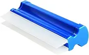 Vriusi Window Cleaner Squeegee, Double Row Silicone Wiper Blade, Multipurpose Window Squeegee, Windshield Cleaning Tool, Ergonomic Silicone Squeegee for Vehicle and Home Cleaning
