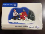 DEPT 56 SNOW VILLAGE Accessory SPARKY'S NEW DOGHOUSE (T) NEW