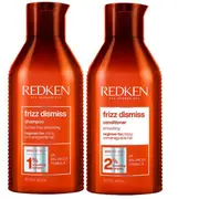 Redken Frizz Dismiss Smoothing Shampoo & Conditioner 300ml Duo