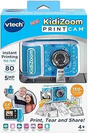 VTech Kidizoom PrintCam - Educational Digital Printing Camera - 549103 - Blue