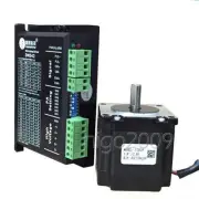 New Original Leadshine 2Ph Stepper Driver+Motor Kit DM542+57HS09 NEMA23 0.9NM