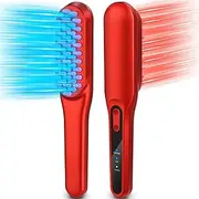 Laser Hair Growth Comb，Red Light Hair Growth Treatment for Men & Women（Red 1pcs ）