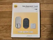 Yale Approach Smart Lock Wi-Fi Bluetooth Deadbolt Keypad - Silver