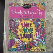 1 Timeless Creations Words To Color By Live, Love And Laugh 12'' X 12''