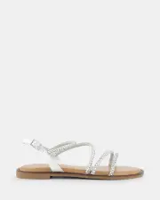 Miss Sofie Megan/Silver Sparkle Womens Sandals 08
