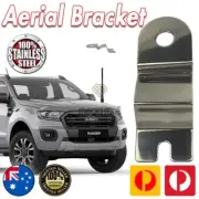 Fits Ford Ranger PX Bonnet Hinge Mount UHF CB Antenna Radio Bracket Stainless