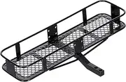1/10 RC Car Back Hitch Cargo Carrier Luggage Basket Capacity Basket Trailer Compatible with Redcat Tamiya Hpi Rc4wd Axial Car