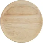 Round Wood Tray, Round Serving Tray Round Platter Round Serving Platter Round Wooden Board Wooden Tray for Kitchen Counter(12.5 * 12.5cm)