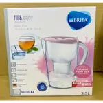 [限量新色] 大象生活館 BRITA 海島藍 嫩裸粉 馬利拉 3.5L濾水壺+濾芯 MARELLA XL含濾心