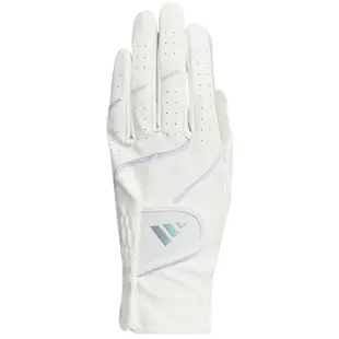 【ADIDAS】ZG GLOVES 女士高爾夫球手套｜雙手｜白｜HT6823