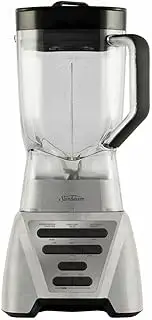 Sunbeam Two-Way Blender & Smoothie Maker | 1100W | 2L Blending Jug | Electric Chopper | Crushes Ice | Whips Cream | Stainless Steel