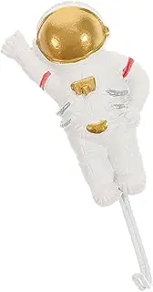 SHINEOFI Astronaut Wall Hook Heavy Duty Self Adhesive Coat Hook for Stylish Home Organization Cute Design for Bathroom Kitchen Living Room Decor Reliable Strong Adhesion