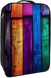 [YTYVAGT] Shoe Bags for Travel,Travel Shoe Bags for Packing,Shoe Travel Bag,Colorful Art Wood Grain Stripe Pattern