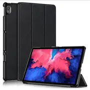 For Lenovo Tab P11 /P11 Plus Cover, Tab P11 /P11+ (11 inch) Folio Leather Smart Magnetic Flip Stand Case Cover (Black)