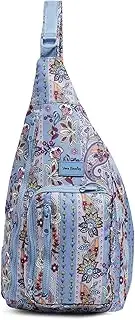 [Vera Bradley] Women's Recycled Lighten Up Reactive Sling Backpack Bookbag