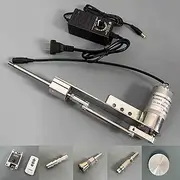 DIY Mini Telescopic Linear Actuator Reciprocating Mechanism Motor Set 330RPM Adjustable Speed M6 Shaft with 4PCS Connector
