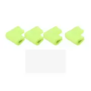 Corner Guards Edge Protectors, 12Pack U Shape, 2.16"x1.38"x0.315", Grass Green