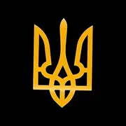 The Tryzub Ukrainian Trident Stickers, Nouiroy 1PCS Ukraine Tryzub Car Decals and Stickers Vinyl Sticker Car Window Bumper Sticker Die Cut for Door Wall Laptop Car Van Truck Size 4.72*7.08, Yellow