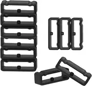 Strap Loop Fastener Rings intended for Suunto 9/Baro/Suunto Spartan Ultra/Spartan Sport/Spartan Sport Handgelenk Hr/Spartan Sport Band Strap Wristband Soft Flexible Silicone Keeper Security Loop intended for Suunto 9 Bands Black (11 of Pack, Black)