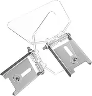 NOLITOY 2Pcs Bench Eyeshield Stainless Steel Assembly Tool Shield Durable Protective Cover for Bench Grinder Easy Install Safety Guard with Thickened Design