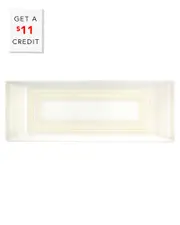 Vista Alegre Ivory Appetizers Tray with $11 Credit