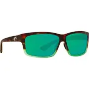 Costa Cut Matte Tortuga Fade Frame w/Green Mirror 580P Lenses 06S9047-90471260