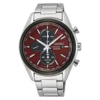 在飛比找樂天市場購物網優惠-送禮首選★SEIKO 運動計時紅面太陽能腕錶V176-0BH