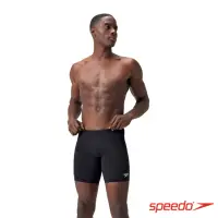 在飛比找momo購物網優惠-【SPEEDO】男 運動四角泳褲 V Cut(黑)