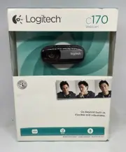 Logitech C170 Webcam New In Sealed Box
