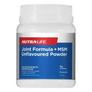 Nutralife Joint Formula Msm (Unflavoured) Powder | 1kg / Unflavoured