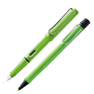 【LAMY】SAFARI 狩獵系列 蘋果綠鋼筆/原子筆 對筆(13G/213G)