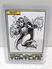 Neca TMNT Renet Kevin Eastman Signed Card AutoT 2022 Mirage