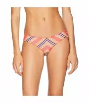 RIP Curl Womens Swimwear Sedona Cheeky Hipster Bikini Bottoms Red Size Small