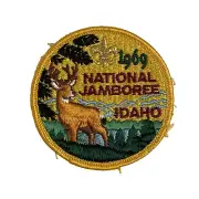 1969 NATIONAL SCOUT JAMBOREE USA CONTINGENT POCKET PATCH IDAHO