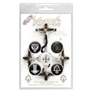 Behemoth Opvs Contra Natvram Button Badge Set Official Merch