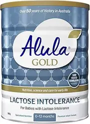 ALULA GOLD LACTOSE INTOLERANCE INFANT FORMULA 0-12MTHS, 900g