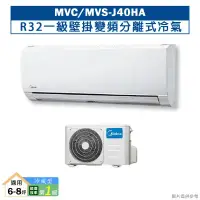 在飛比找環球Online優惠-MIDEA美的【MVC-J40HA/MVS-J40HA】R3