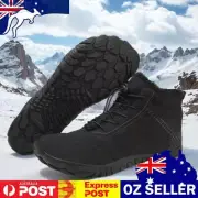 Barefoot Snow Boots Plush Barefoot Shoes Plush Trail Running Shoes for Men Women