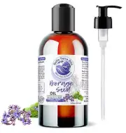 Organic 8oz Borage Seed Oil - Pure, Cold-Pressed, All-Natural Oil for Beauty & W