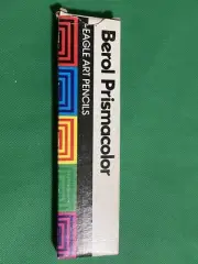 vintage berol prismacolor art pencils box of 11 926 Carmine Red